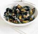 Steamed Mussels with Rouille