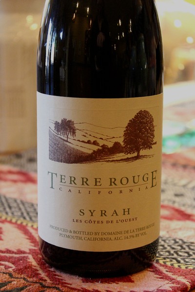 2017 TERRE ROUGE Syrah, Côtes de l'Ouest, California 1