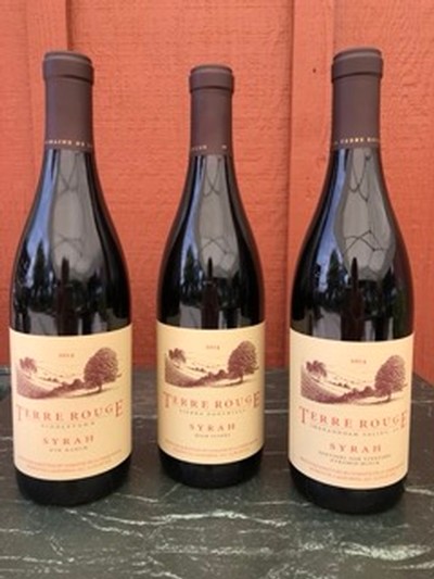 Bill's Syrah Trio 1