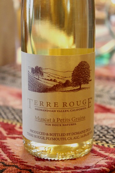 2013 Terre Rouge Muscat-à-Petits Grains, Shenandoah Valley 1