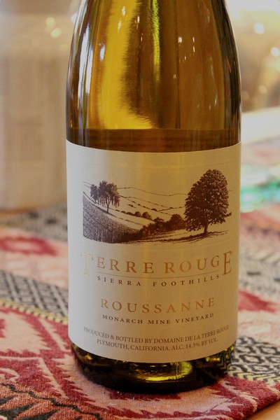 2011 TERRE ROUGE Roussanne, Monarch Mine Vineyard, Sierra Foothills 1