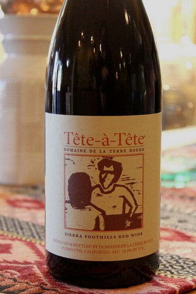 2015 TERRE ROUGE Tête-à-Tête, Rhône Blend, Sierra Foothills 1