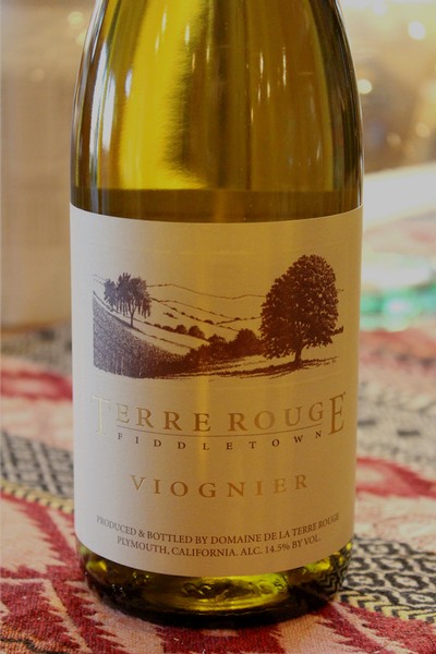 2021 TERRE ROUGE Viognier, Rice-MacDonald Vineyard, Fiddletown, Organic 1