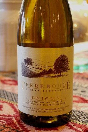 2015 TERRE ROUGE Enigma, Sierra Foothills