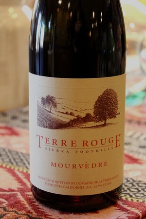2016 TERRE ROUGE Mourvèdre, Sierra Foothills
