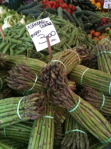 Savory Tart of Asparagus and Gruyere