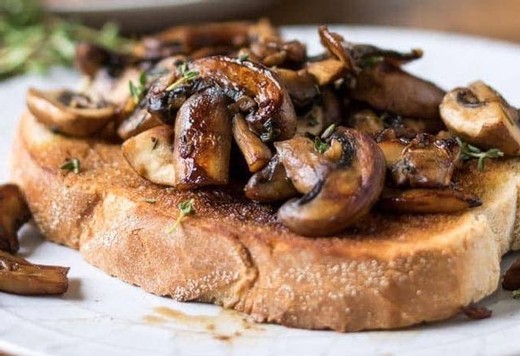 Boho Mushroom Toasts