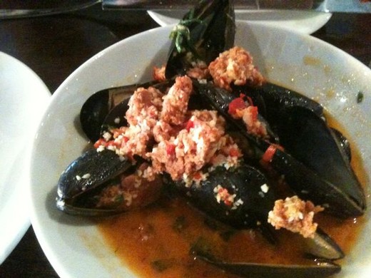 Ligurian Style Stuffed Mussels