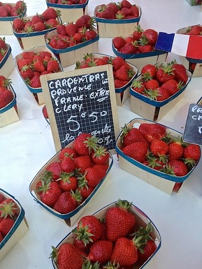 Almond Butter Cake with Fresh Strawberries