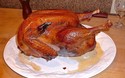 Turkey, Brined and Barbecued with Mole Sauce